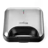 A top-down view of a closed sandwich maker. Náhľad obrázku produktu