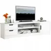 Tv Skrinka Biela Stojaca Tv Komoda Moderná 120 Cm Náhľad obrázku produktu 9