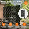 ML-Design Kovová zástěna Milano 90x180 cm z oceli Paraván s Náhled obrázku produktu 2