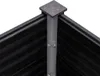 Garten-Hochbeet 300x100x91 cm WPC Grau Produktbild-Vorschau 5