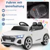 Auto elettrica per bambini COSTWAY Audi SQ8, auto elettrica Anteprima dell’immagine prodotto 4