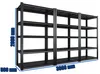Schwerlastregal 3er Set 200x100x50 cm - Metallregal - Produktbild-Vorschau 5