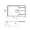 GRANMASTER Horizon Spülbecken Küche - mit 1 Becken - Produktbild-Vorschau 9