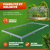 GARDEBRUK® Fundering voor kas, 380x190 cm, verzinkt staal. Productafbeelding-voorbeeld 7