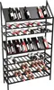 MetaloPro Casier à vin Burgundy – Support métallique noir Voir les images du produit 9