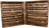 9er set großes geflammte/gebranntes Regal 68cm x 40cm x Produktbild-Vorschau 9