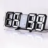 Digitálne nástenné hodiny LED 3D budík domáca dekorácia Náhľad obrázku produktu 10