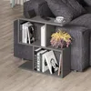 DECORTIE Homemania Moderne Table d'appoint Anthracite Gris Voir les images du produit 1