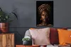 MuchoWow® MuchoWow® Gerahmtes Poster Frau - Kopftuch - Produktbild-Vorschau 2