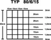 Wildzaun 80cm 50m Verzinkt 1,8/2mm 80/6/15 Produktbild-Vorschau 2