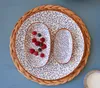 Talerz deserowy By Bone - Edera - Porcelana - 21 cm Podgląd zdjęcia produktu 3