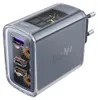 Cargador de red Acefast GAN de 65W con 3 puertos (1 USB, 2 Vista previa de la imagen del producto 2