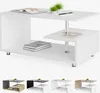 CASARIA® Tavolino Orlando 95x55x50cm 3 Ripiani Legno Anteprima dell’immagine prodotto 8