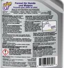 The image shows the back of a product label with instructions and ingredient information. Podgląd zdjęcia produktu