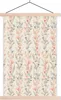 MuchoWow® Textilposter Blumen - Vintage - Muster 40x60 cm Produktbild-Vorschau 1