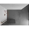 Mexen Kioto L Duschwand Walk-in 90 x 200 cm, schwarzes Produktbild-Vorschau 4