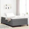 vidaXL Boxspringbett Hellgrau 120 x 200 cm Cordstoff Produktbild-Vorschau 2