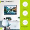 ARTland Poster Herbstszene des Hintersee vor Alpen Größe: Produktbild-Vorschau 3