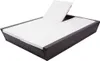 vidaXL Outdoor-Lounge-Lit avec coussin Poly Rattan Brun Voir les images du produit 5