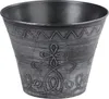 Pot de fleurs Strend Pro Flower, 24,5x19,3 cm, argent, Voir les images du produit 1