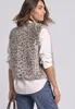 Street One Fake Fur Vest w. AOP clay sand 36 Produktbild-Vorschau 4
