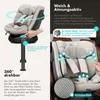 Daliya® BRAVO i-Size, 360° drehbarer Kindersitz, ISOFIX & Produktbild-Vorschau 3