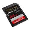 SANDISK SDXC Extreme Pro 64 GB 200 MB/s UHS-I C10 V30 U3 Náhled obrázku produktu 7