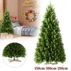 XMTECH, kunstkerstboom, 150 cm, moeilijk ontvlambaar, PVC Productafbeelding-voorbeeld 1