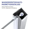 Duschtür 70cm Pendeltür Dusche Nischentür Drehtür Einzeltür Produktbild-Vorschau 8