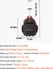 Zaino porta attrezzi VEVOR con ruote, portata 50 kg, 45 Anteprima dell’immagine prodotto 7
