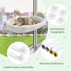 Fensterliege für Katzen Katzenbett Fenster Hängematte Produktbild-Vorschau 2