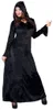 Langes Vampir-Kleid mit weiten Ärmeln, Gr. M-L, Größe:L Produktbild-Vorschau 1