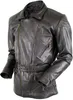 Motorrad Lederjacke im Retro 80´s stil Chopper Protektoren Produktbild-Vorschau 4
