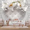 Selbstklebende Folie Fototapete - Lilies and Quilted Produktbild-Vorschau 2