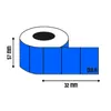 DULA Etiketten - Kompatibel mit Zebra 57x32mm - Blau - Produktbild-Vorschau 2