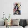 DEQOART Glasbild Echtglas 40x60 cm 'Rockmusik in Farbe' Produktbild-Vorschau 3