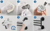 Edelstahl 3-armige Handtuchhalter Bad Schwenkbar 3-armige Produktbild-Vorschau 12