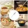 A collage of images showcasing different cooking and food preparation scenes, including pots of food, a person pouring liquid, and a bowl of noodles. Produktbild-Vorschau