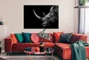 MuchoWow® Poster Nashorn - Tiere - Schwarz - Weiß - Porträt Produktbild-Vorschau 2