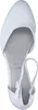 A top-down view of a single white sandal. Náhľad obrázku produktu