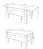 All4All Couchtisch Asti , R , Wohnzimmertisch , Kaffeetisch Produktbild-Vorschau 8