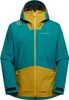 Hardshelljacke "Chaser Evo Shell Jkt M" von La Sportiva in Türkis und Gelb; geeignet für Herren. Produktbild-Vorschau