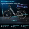 X2 E-Bike 26 Zoll, Elektrofahrrad mit 7-Gang Shimano Produktbild-Vorschau 7