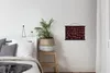 MuchoWow® Textilposter Leopard - Design - Rot 60x40 cm mit Produktbild-Vorschau 3