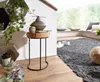 FineBuy Beistelltisch Massivholz Wohnzimmertisch Produktbild-Vorschau 2