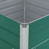 vidaXL Zvýšená posteľ 100 x 100 x 77 cm Pozinkovaná oceľ Náhľad obrázku produktu 4
