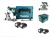 Makita DHS 710 FJ 36V Akku Li-Ion Handkreissäge 190 mm + 2x Produktbild-Vorschau 1