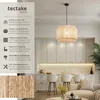 tectake® Pendelleuchte Lignea Lux Boho-Stil, Wickeltechnik, Produktbild-Vorschau 2