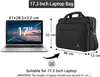 Torba na laptopa 17,3 cala czarna, wodoodporna, biznesowa Podgląd zdjęcia produktu 2