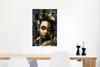 MuchoWow® Poster Blumen - Frau - Abstrakt 40x60 cm - Produktbild-Vorschau 5